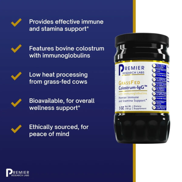 Colostrum-IgG™ - Powder highlights