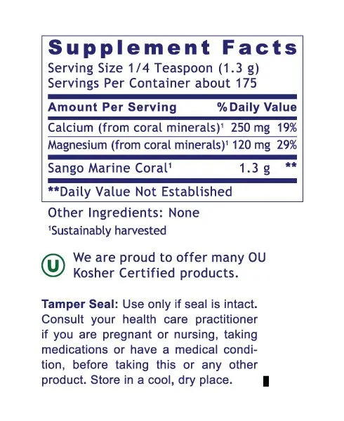 supplements facts - 0120 - calcium magnesium