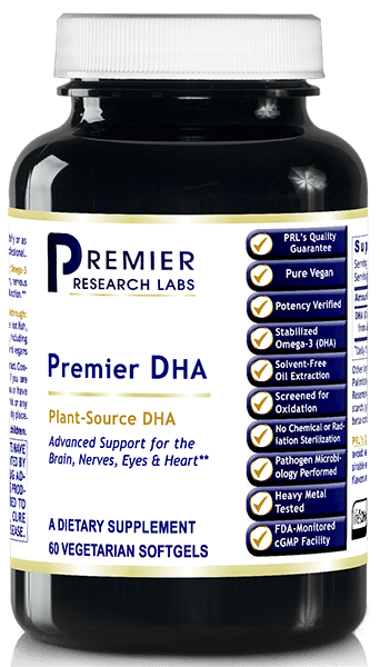 Premier DHA - 60 caps bottle