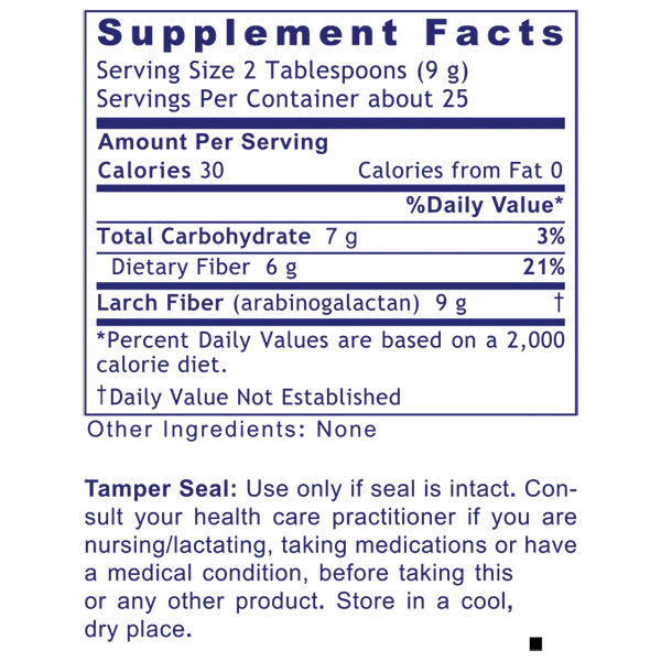 2124 - Supplement facts