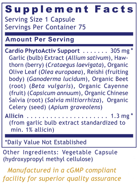 B.P Complex Supplement Facts