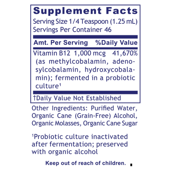 B12-ND Supplement Facts