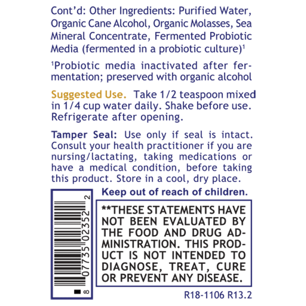 Max B-ND - 2oz - Ingredients