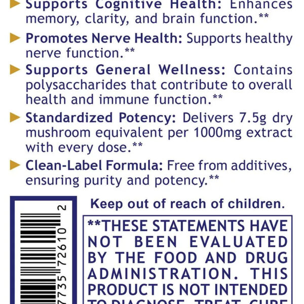 Lion's Mane suggested use