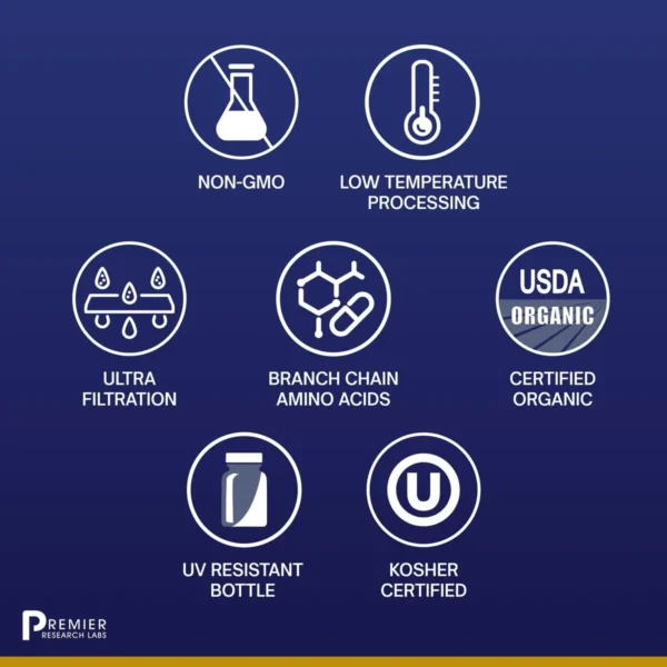 Premier Whey Protein - 16.8oz - Product Highlights