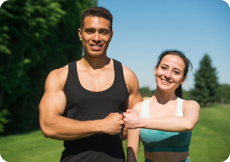 couple-jogging-running-outdoors-park-near-water-young-bearded-man-woman-exercising-together-morning 1