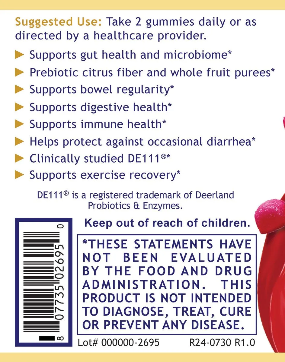 Premier Probiotic Gummies | Digestive Balance & Immune Support