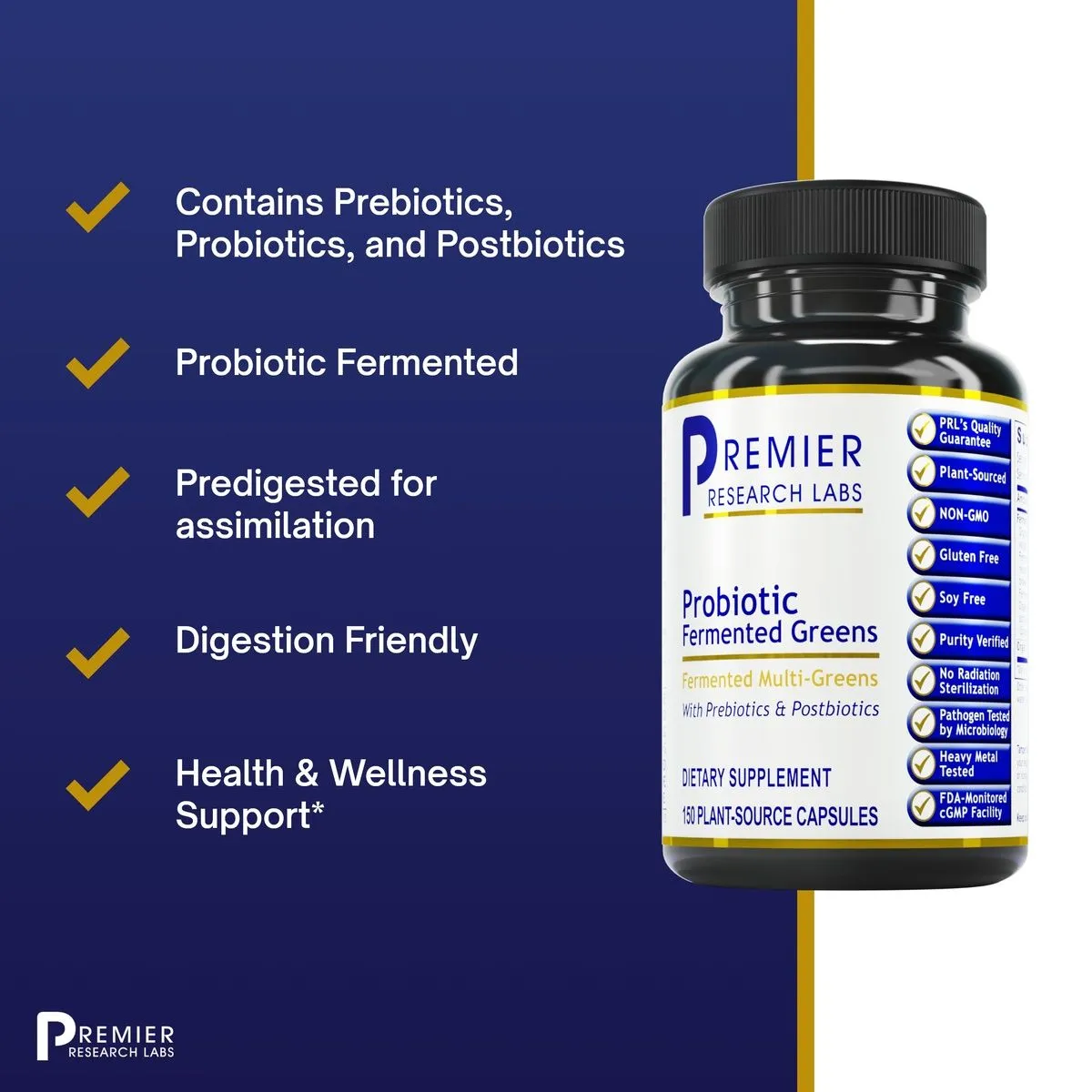 Premier Fermented Greens | Alkaline Nutrition & Gut Support