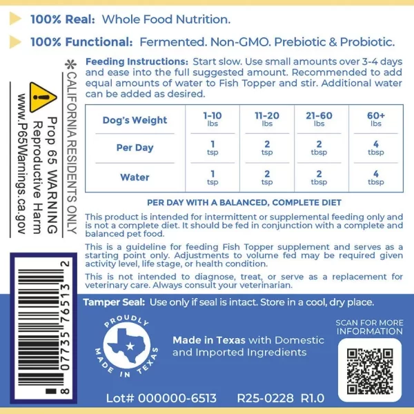 Pet Topper Fish 32 oz - Image 2