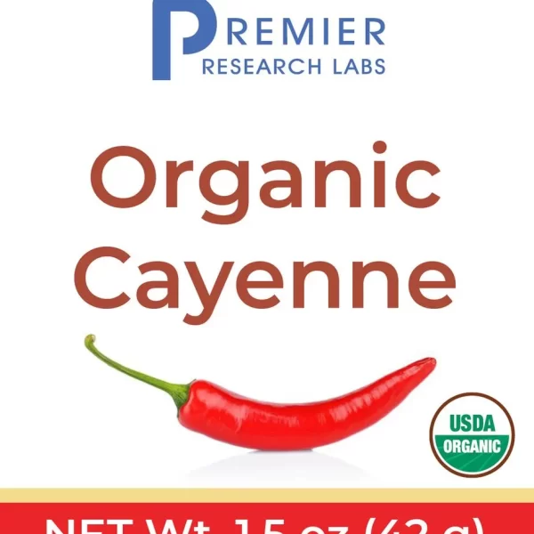 Organic Cayenne Powder - Front Wrapper