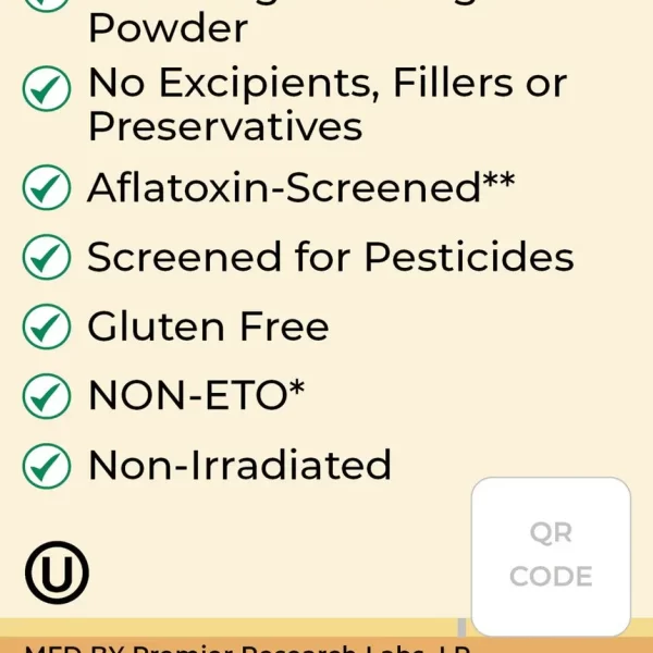 Ginger Powder, Organic - 1.5 oz - Image 4