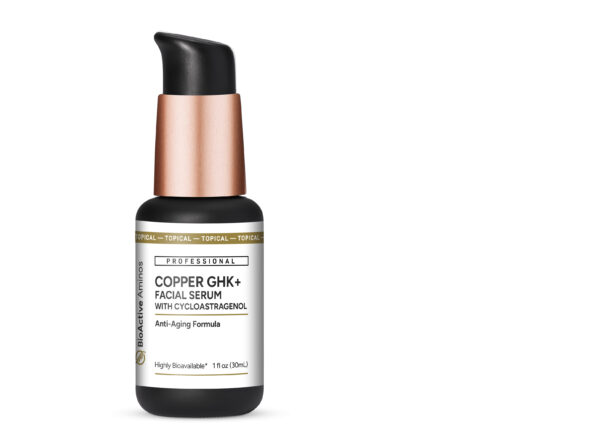 Copper GHK+ Facial Serum with Cycloastragenol - 30ml bottle