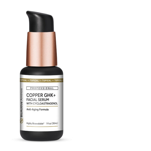 Copper GHK+ Facial Serum with Cycloastragenol - 30ml bottle