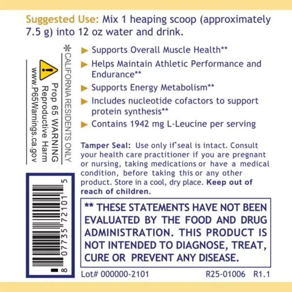 Premier Aminos FX Supplement Recommended Use