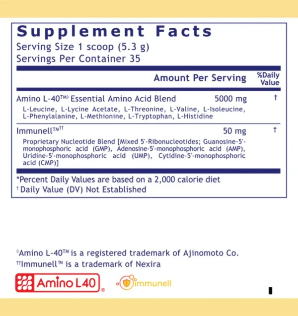 Premier Aminos-FX Product Ingredients