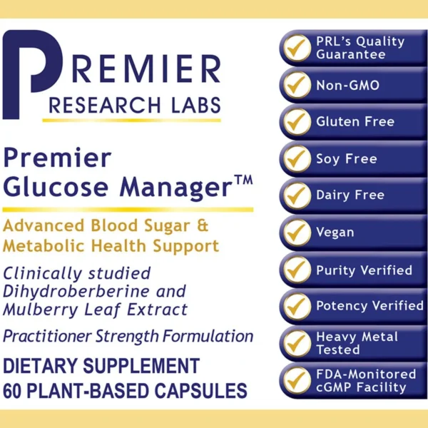 Premier Glucose Manager - Supplement Highlights