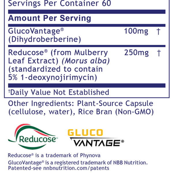 Premier Glucose Manager - Ingredients