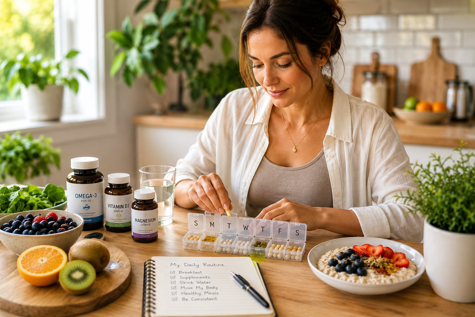 How to Build a Daily Supplement Routine How to Build a Daily Supplement Routine