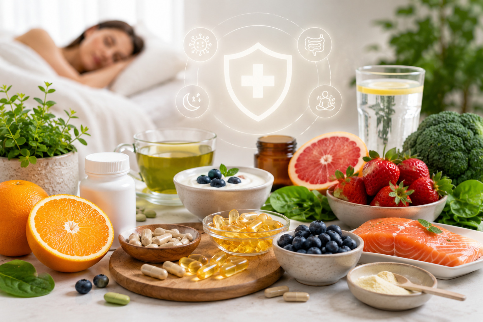 Supplements for Immune Resilience Dietary supplements and nutrients that support immune resilience and immune health